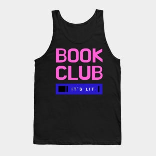 Book Club It's Lit Tank Top